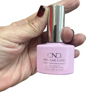 CND Shellac Luxe Gel Polish 12.5mL Cake Pop #135 Pink Salon Quality Soft Girl